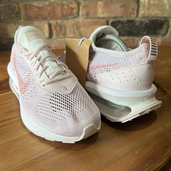 NIke Air Max Pink Flyknit Racer Women's Size 7 Pink Pearl Shoes Sneakers - Picture 7 of 16
